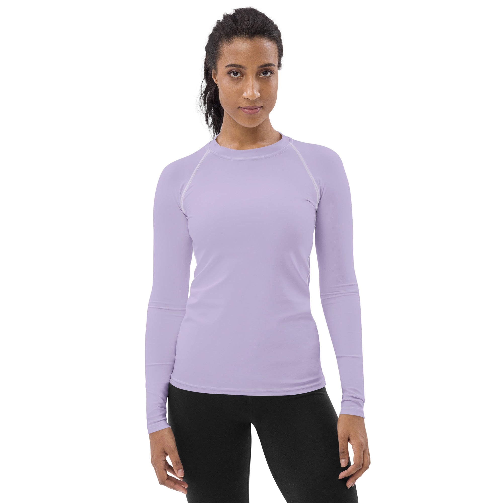 Lavender Skies Performance Rash Guard UPF 50 +
